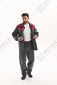 Костюм усиленный с рабочими брюками "Фаворит 2"